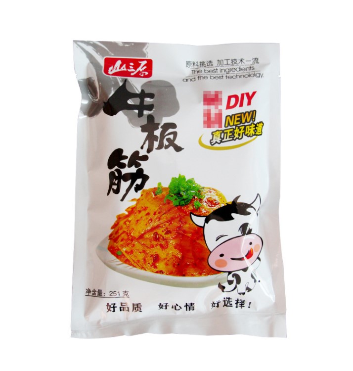 DIY恒温板筋自拌牛板筋零食香辣板筋批发零售