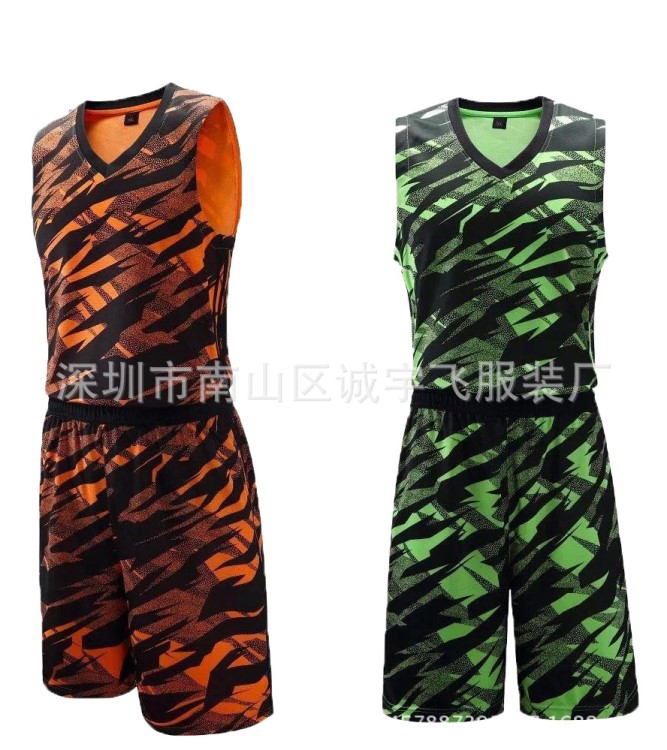 外貿(mào)2016新款高品質(zhì)光板籃球服男女比賽球衣廠家批發(fā)訂做童裝套裝