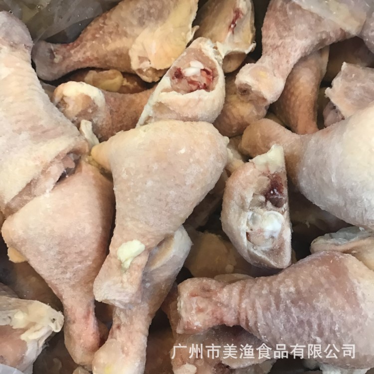 批發(fā)冷凍雞產(chǎn)品 琵琶腿 冷凍雞半腿 單凍雞腿 原味 雞腿漢堡 17斤