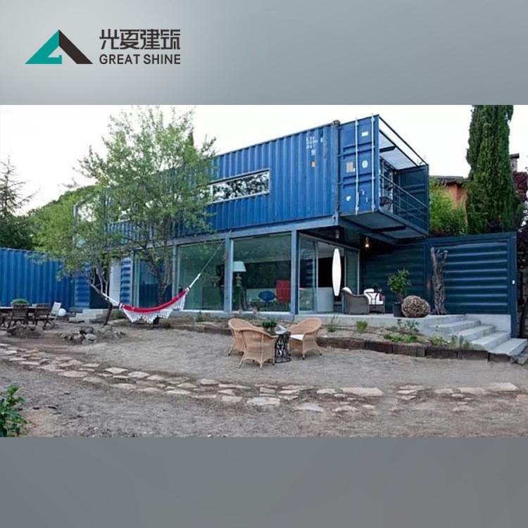 光夏建筑可移動模塊化房屋設計施工集裝箱房屋定做臨時居住活動房