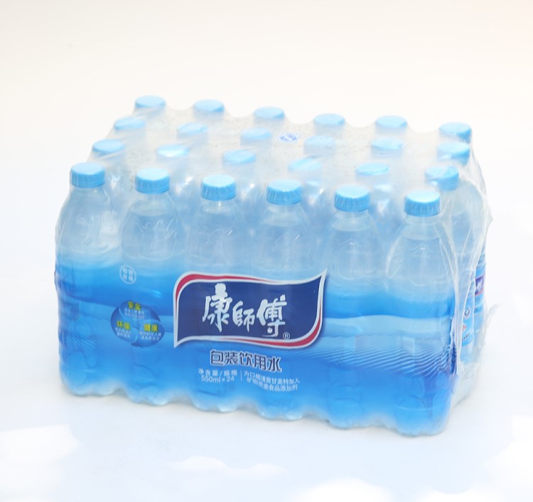 康師傅中瓶飲用天然凈礦泉水550ml*24瓶新日期整箱批發(fā)