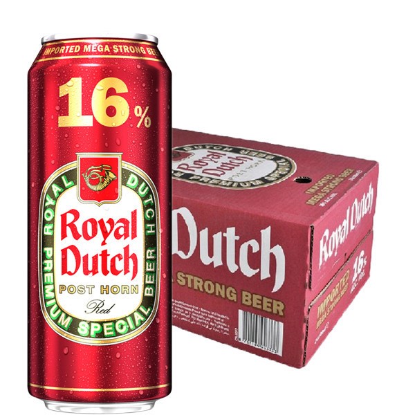 整箱罐装骑士16度烈性啤酒500mL 法国Royal Dutch