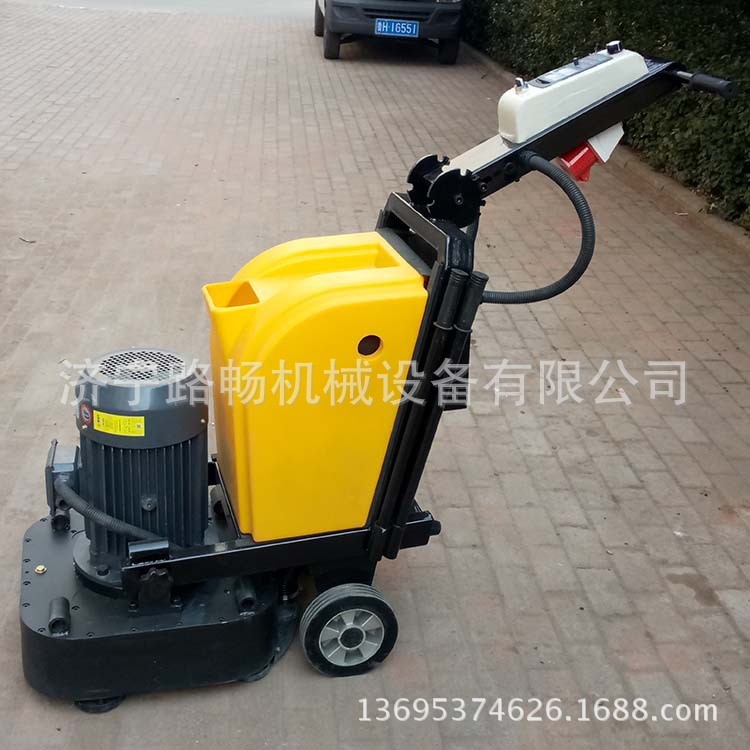 多功能固化劑地坪拋光機 12頭固化地坪研磨機 環氧地坪研磨機