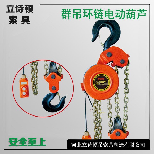 【批發(fā)供應(yīng)】DHP群吊環(huán)鏈電動(dòng)葫蘆7.5噸10噸20噸30噸低速電動(dòng)葫