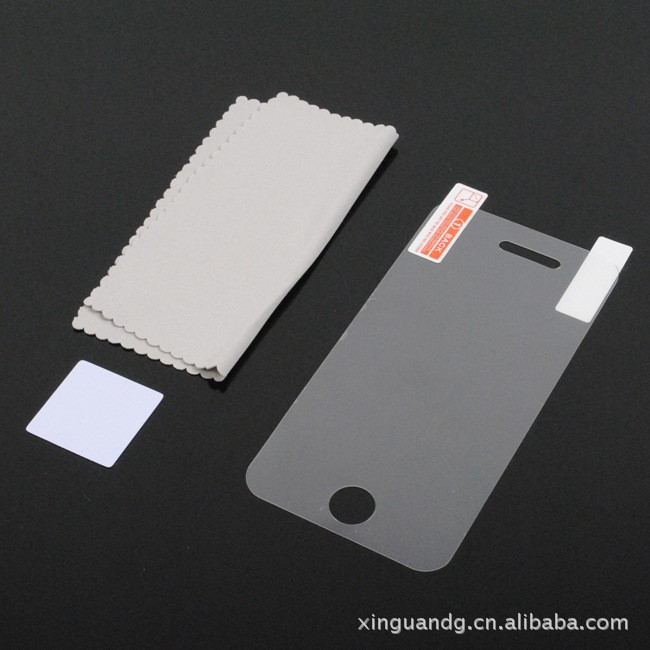 蘋果Iphone4手機保護膜 東莞大量現貨供應，廠家模切加工定制