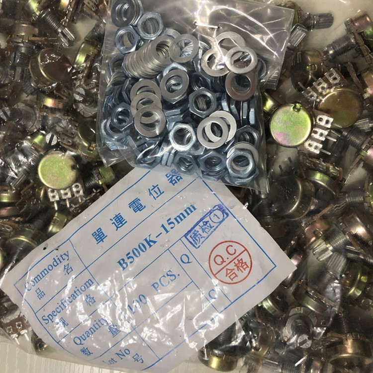 可調電位器   3296W-1-103LF 10K  多線圈  一字形旋鈕