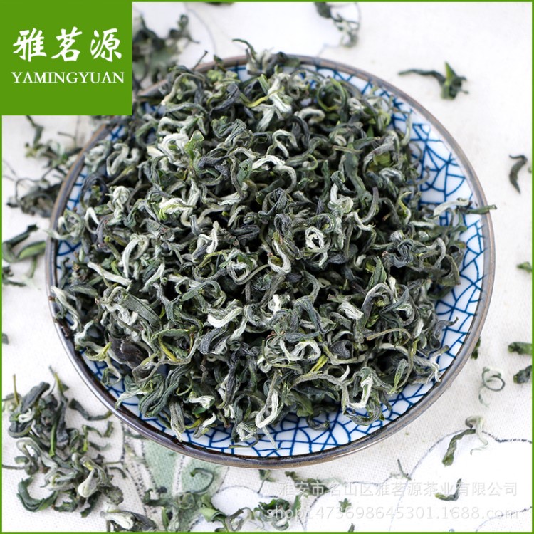 2018年新茶四川雅安明前蒙頂山高山綠茶生態(tài)綠茶廠家直銷(xiāo)散裝茶葉