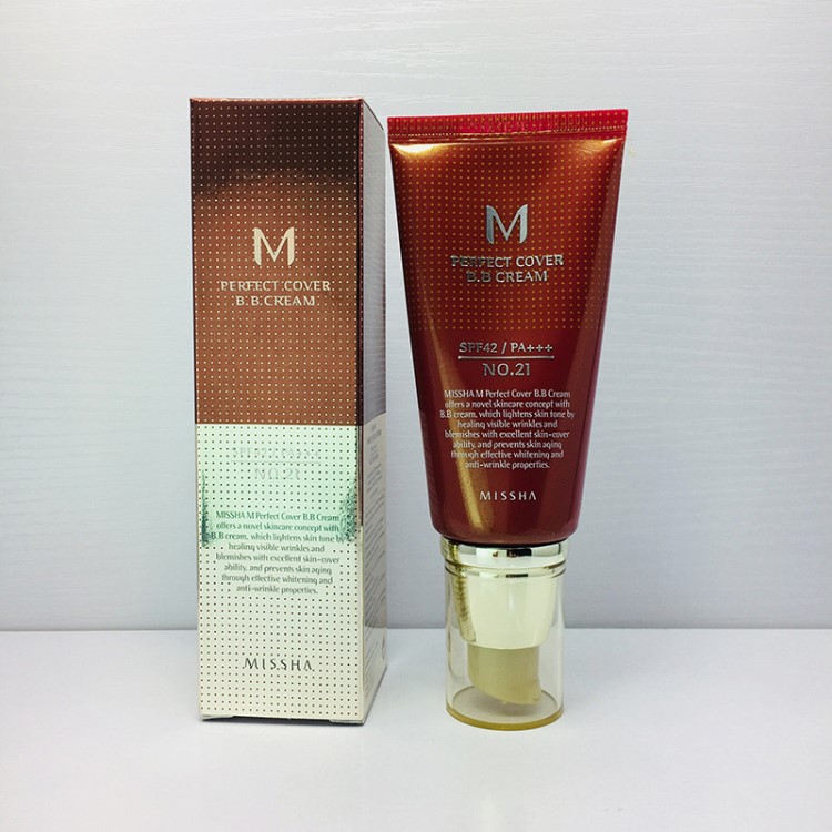 韩妆批发 Missha 谜尚 魅惑 大红BB霜 50ml 双色选 化妆品