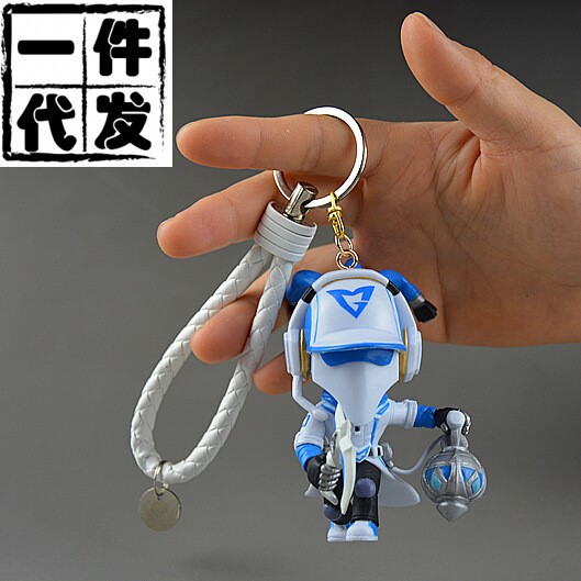 LOL英雄鑰匙扣SSW錘石手辦魂鎖典獄長掛件公仔飾品動漫周邊