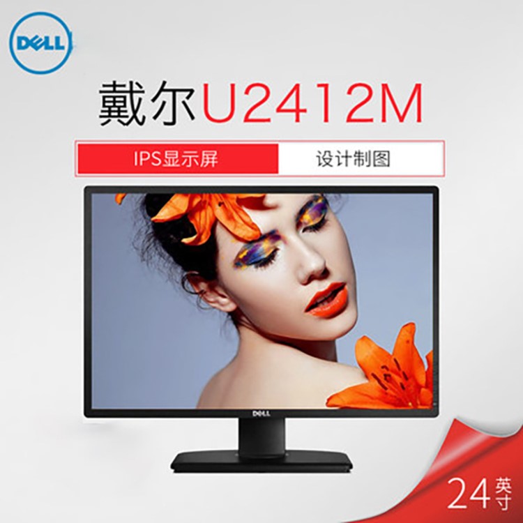  Dell/戴爾U2412M液晶顯示器 24英寸設計制圖IPS電腦顯示屏