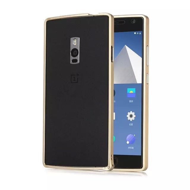 一加二代 oneplus two 金属边框海马扣 1+2手机保护套 壳 单色