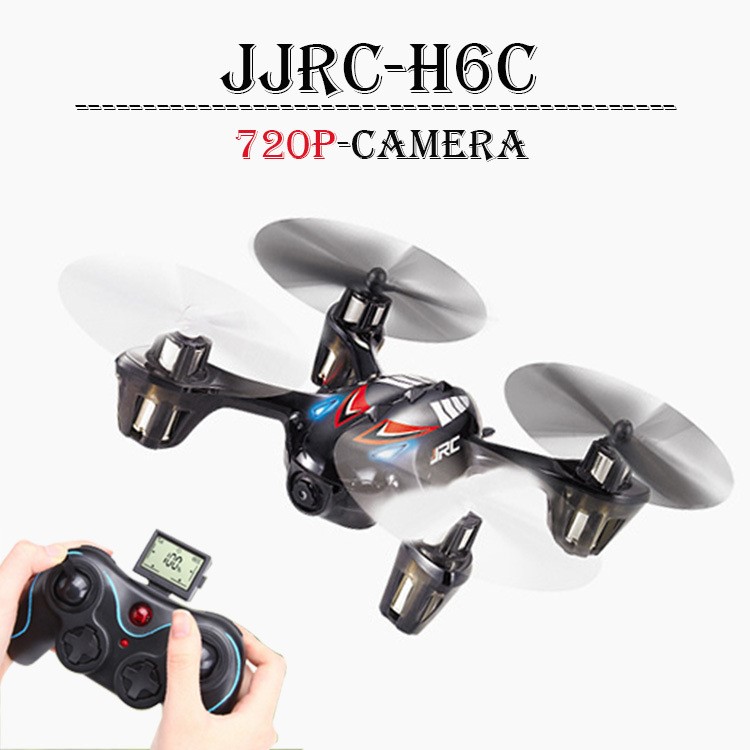 JJRC H6C四軸航拍飛行器 2.4G無人機200W高清像素 遙控飛機