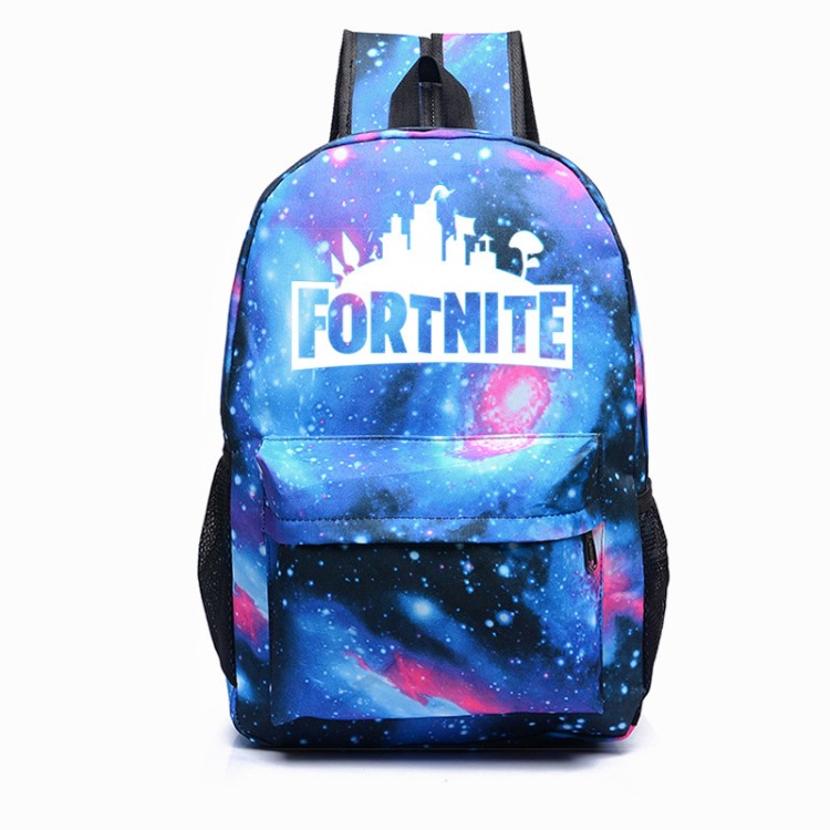 定制Fortnite游戏堡垒之夜夜光书包男女背包青少年校园双肩包