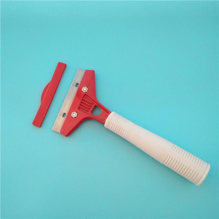 廠家直銷紅色鋁合金頭烤漆款地板鏟刀清潔鏟刀刮推刮污刀清潔刀