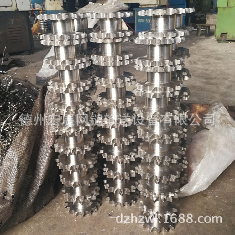 加工定做工業鏈輪二三四五六分一寸 06C08B10A12A16A 鏈輪廠家
