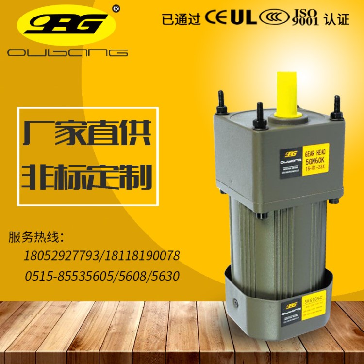 OPG歐邦90mm小型變頻馬達(dá)調(diào)速電機(jī)減速箱5IK60微型減速機(jī)齒輪箱