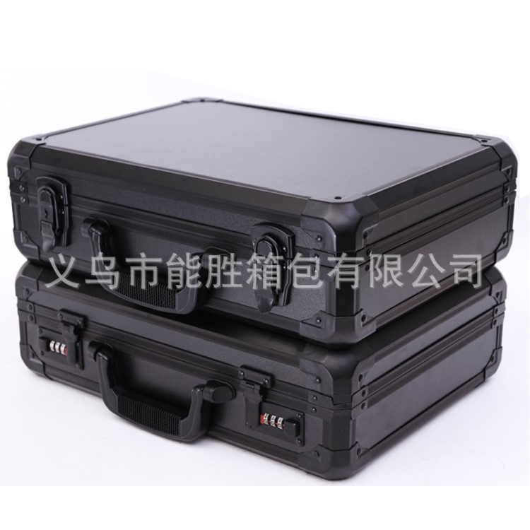 五金工具箱大號(hào)鋁合金多功能話筒器材防震精密儀器箱外出攝影箱
