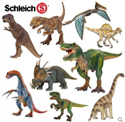 德國思樂Schleich動物模型玩具仿真野生動物恐龍系列