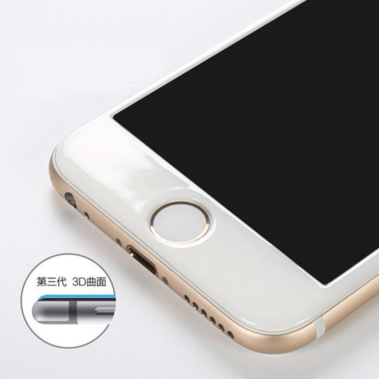 適用iphoneX鋼化玻璃膜蘋果6splus手機(jī)保護(hù)膜3D曲面全覆蓋碳纖維