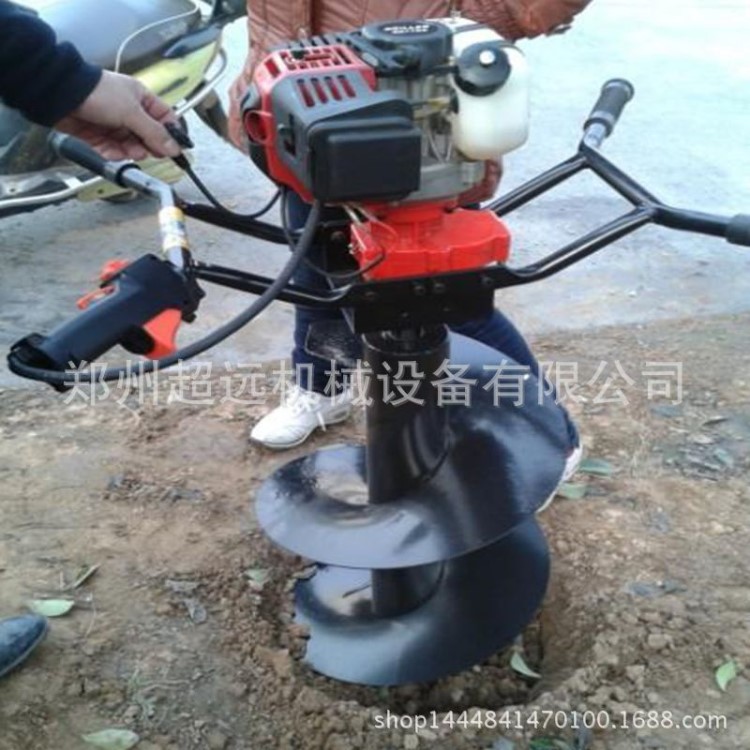 汽油挖坑機 植樹打坑機 四沖程大馬力挖坑機 雙人手提式冰鉆