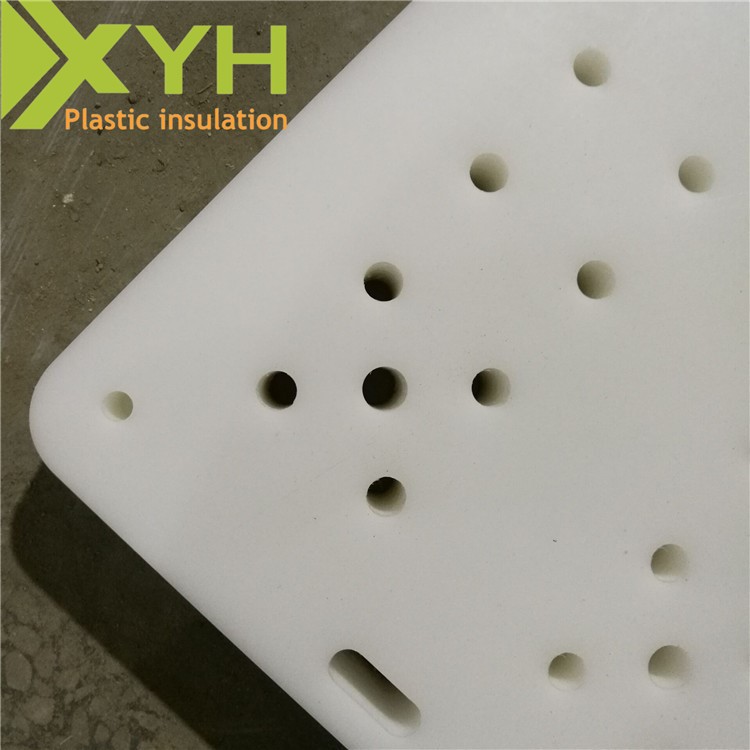 白色PE刀模墊板 超高分子聚乙烯板材 定制pe板材