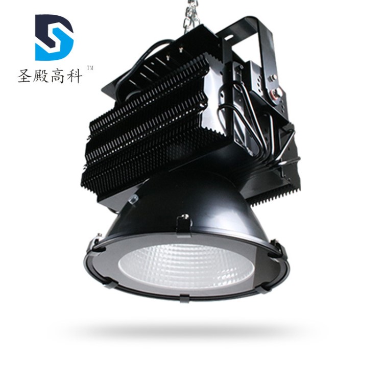 跨境貨源戶外500w400w工礦燈led塔吊燈大功率天井燈投射探照防水