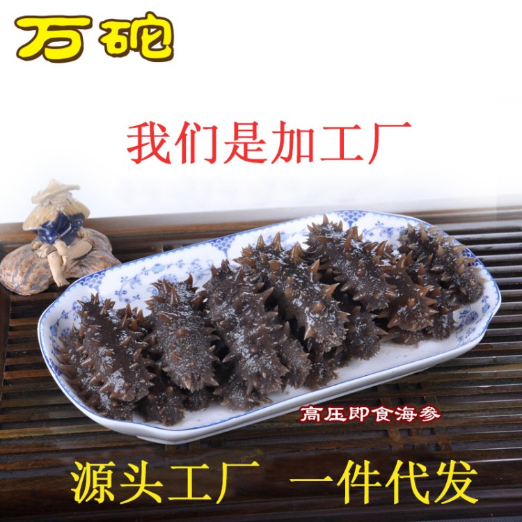 大連海參批發(fā) 加工廠家直銷 即食海參 高壓即食海參500g 6-15頭