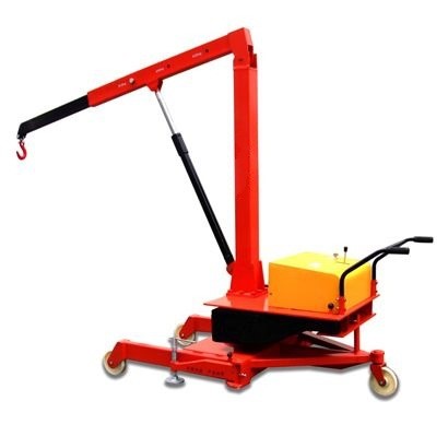 手動|電動液壓輕便吊機 移動式旋轉吊車 吊裝起重機設備