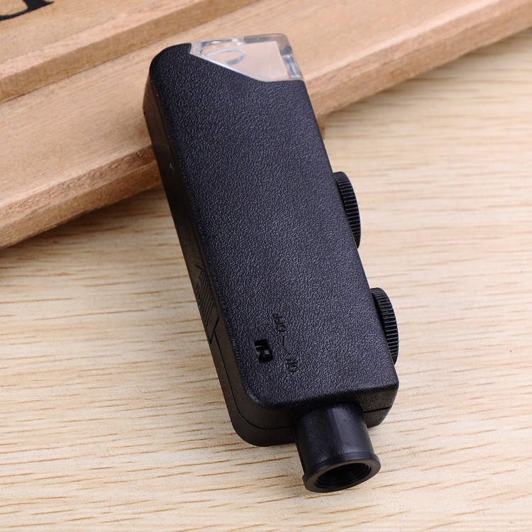 可变60100倍随意调节手持式100倍显微镜60倍放大镜mg100811