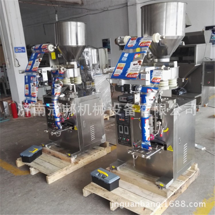 廠家直銷食鹽包裝機(jī)  味精包裝機(jī)  白糖包裝機(jī) 全自動顆粒包裝機(jī)