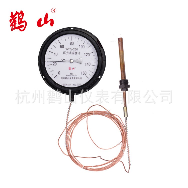 WTQ-280氣體壓力式溫度計   壓力式溫度計 廠家直銷 可定制