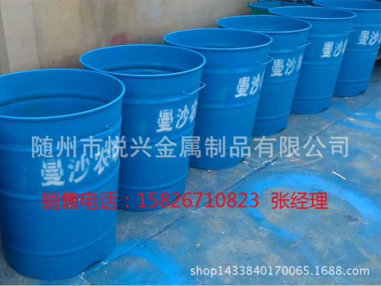 巴中市通江縣戶外鐵質(zhì)垃圾桶垃圾車專用