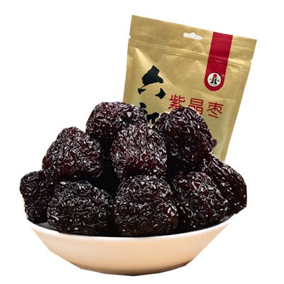 山西土特產(chǎn)休閑零食黑棗紅棗500g/袋馬牙棗紫晶棗廠家批發(fā)