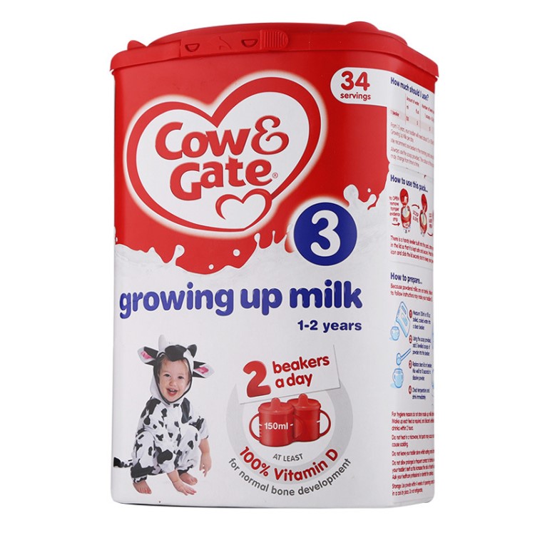 一件代发/保税发货英国牛栏Cow Gate恩贝儿婴儿奶粉 3段900g代理