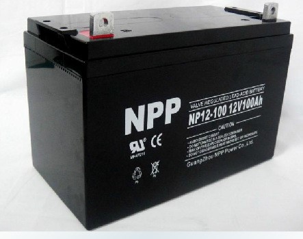 NPP蓄電池NP10012 耐普蓄電池12V100AH 耐普鉛酸免維護(hù)蓄電池