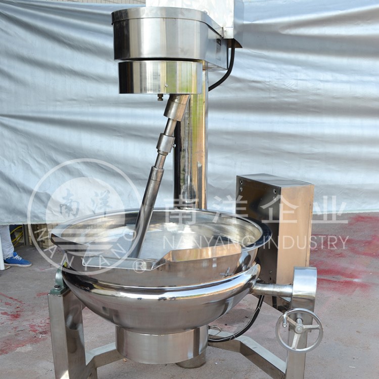 行星攪拌炒鍋 200L不銹鋼中央廚房電加熱燃?xì)饧訜岱村亸S家直銷(xiāo)