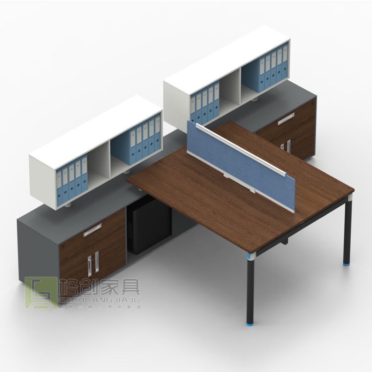辦公家具簡(jiǎn)約2/4/6人位職員屏風(fēng)辦公桌員工卡座隔斷電腦桌椅組合