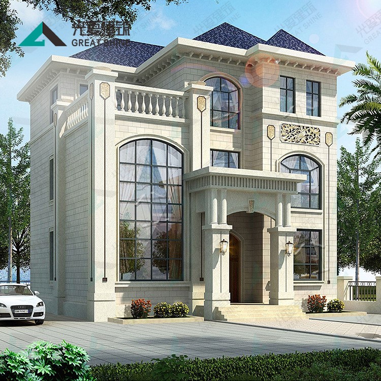 光夏建筑承建度假村鋼結(jié)構(gòu)別墅獨(dú)棟輕鋼木屋經(jīng)濟(jì)型鋼結(jié)構(gòu)房屋