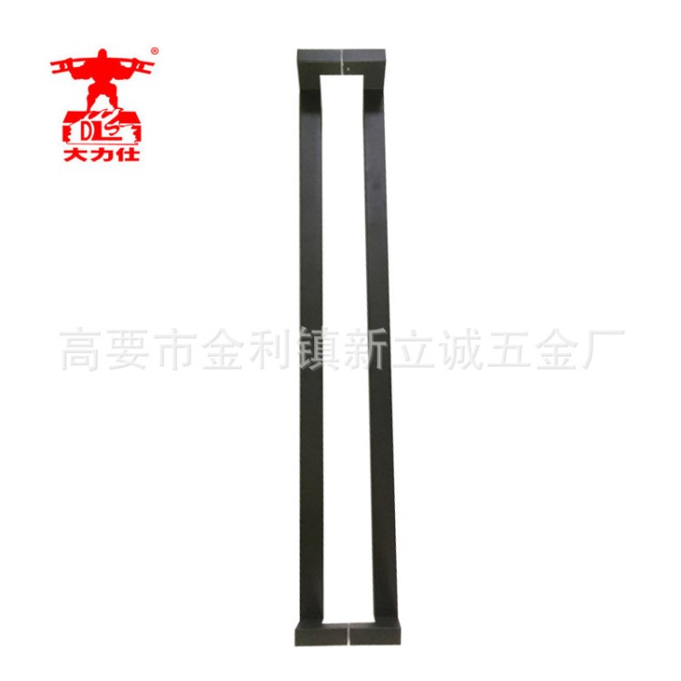 高要金利酒店會所玻璃門防火門銅門不銹鋼加厚方管明裝拉手把手