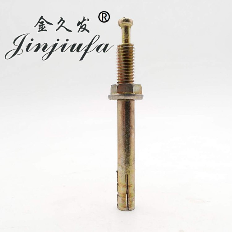 永年廠家直銷(xiāo) 一釘?shù)们脫襞蛎浡菟?M8*80 錘擊式壁虎 打入式壁虎