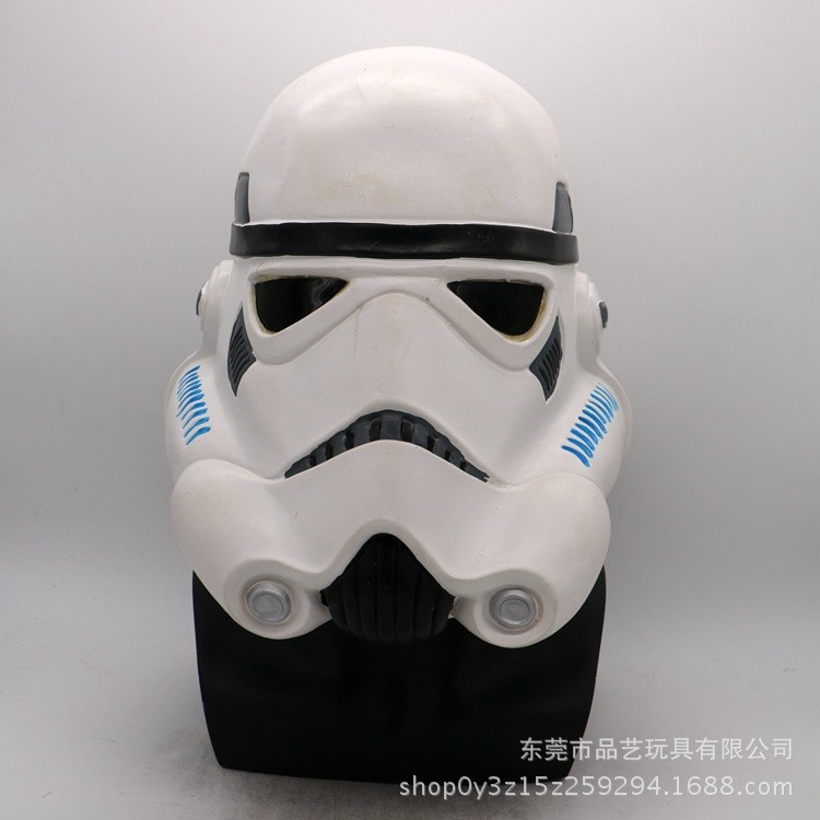 萬圣節(jié)恐怖COS白兵面具防護(hù)星球大戰(zhàn)cf裝備男士影視star wars頭盔