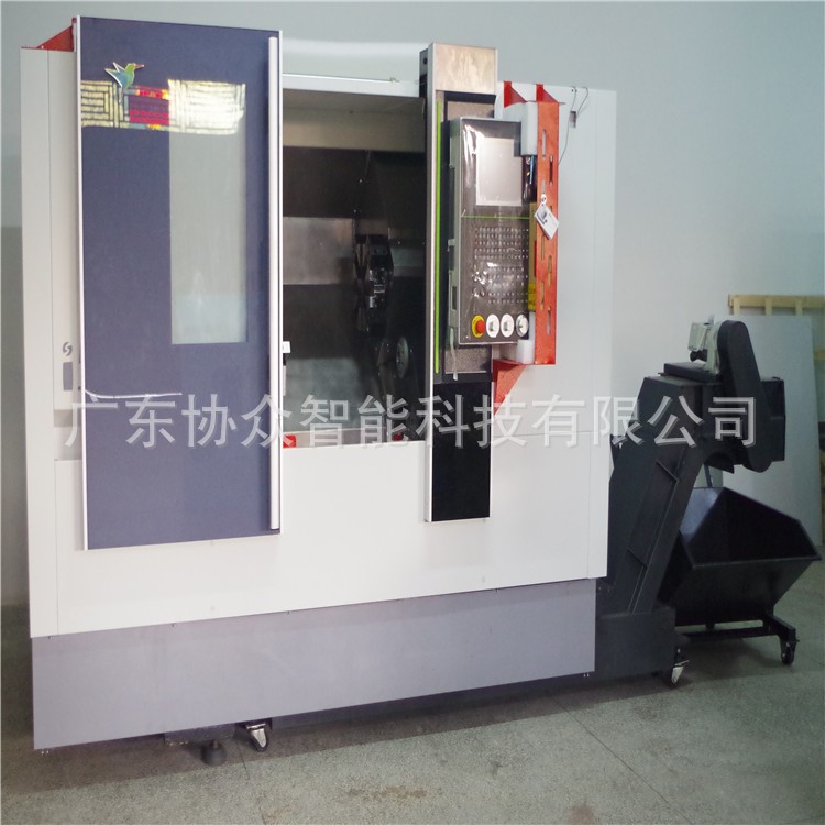 高速精密沈陽(yáng)機(jī)床 i5T3.3智能車床斜床身刀塔數(shù)控車床 伺服刀架