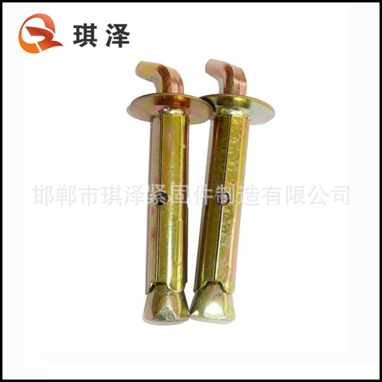 廠家直銷 熱水器掛鉤膨脹螺絲10*100 六角母 打孔16 暖氣片掛鉤