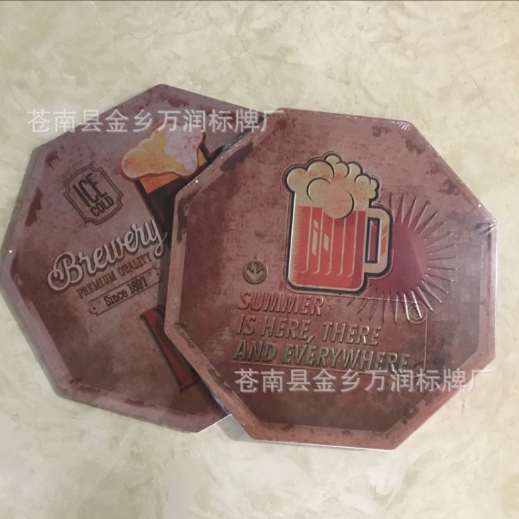 墻面裝飾 品 復(fù)古懷舊鐵皮畫(huà)  酒吧咖啡廳墻上飾品 墻面裝飾畫(huà)