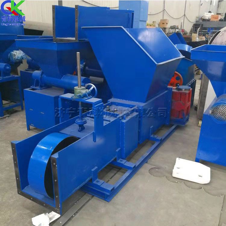泡沫冷壓縮壓塊機(jī) qk-400型泡沫板粉碎壓縮機(jī) 廢舊泡沫冷壓造粒機(jī)