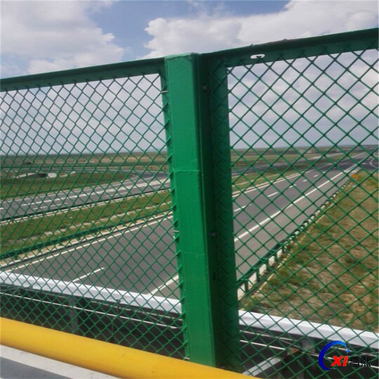 桥梁防护围栏网 厂家直销 高速公路防眩网 围栏防落物 桥梁护栏网