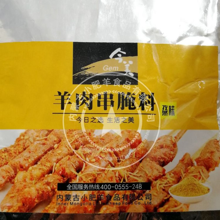 小肥羊食品今美孜然腌料 羊肉串羊肉腌料 袋裝 25g、100g、1000g
