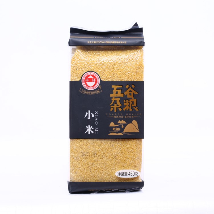 丰驿 黄小米450g 小米粥 云南特产食品 月子米 稻谷大米农产品