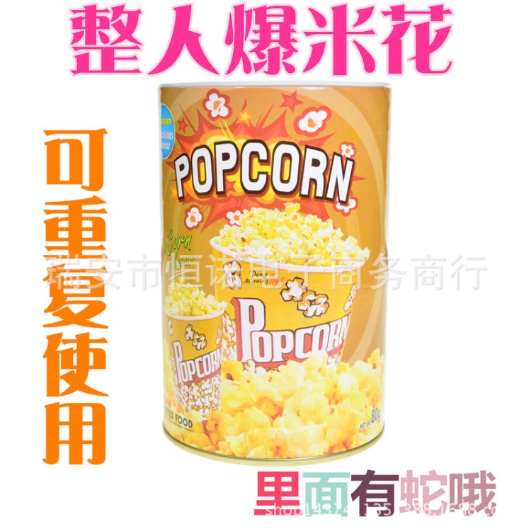 兒童玩具 愚人節(jié)整人薯片罐 薯片桶彈跳蛇 整蠱玩具 整人玩具