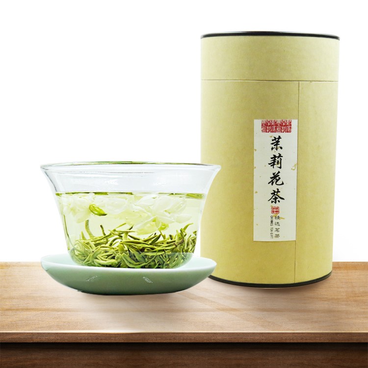 2018濃香茉莉花茶特級四川茶葉犍為茉莉花窨制250g裝半坡芳茗